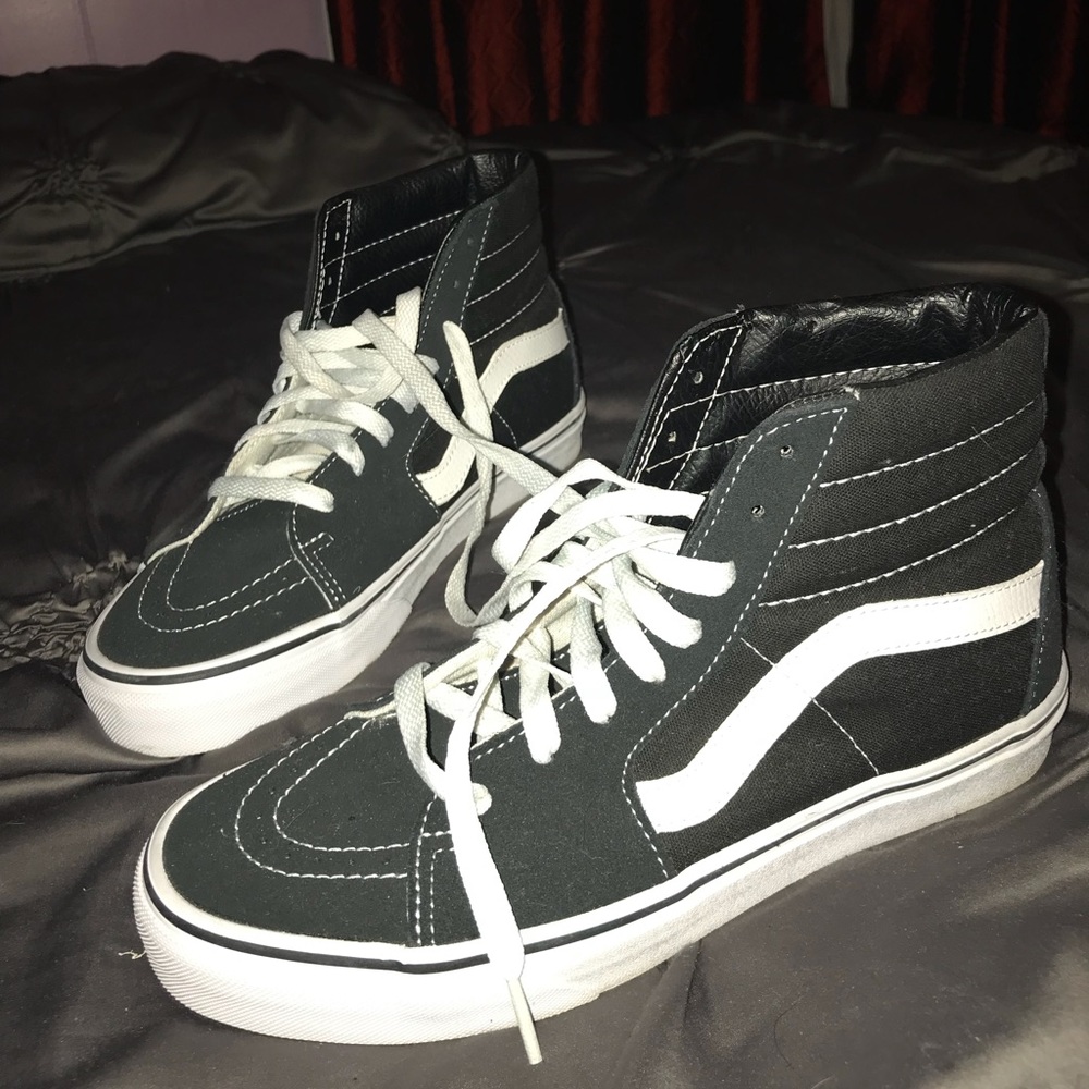 High top vans worn once